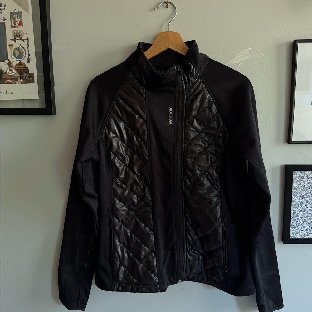 Reebok Black Puffer Jacket